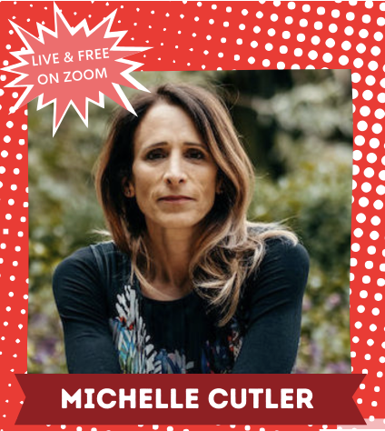 Promo graphic of Writing coach, Michelle Cutler
